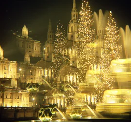 Trafalgar Square, Weihnachtsbeleuchtung